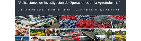 Aplicaciones de Investigación de Operaciones en la Agroindustria