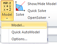 model-opensolver - Gestión de Operaciones