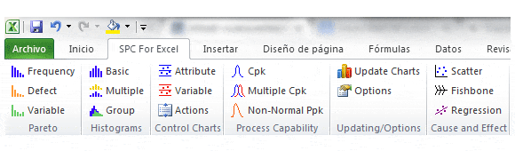 Cómo Calcular Cp y Cpk con el Complemento SPC for Excel